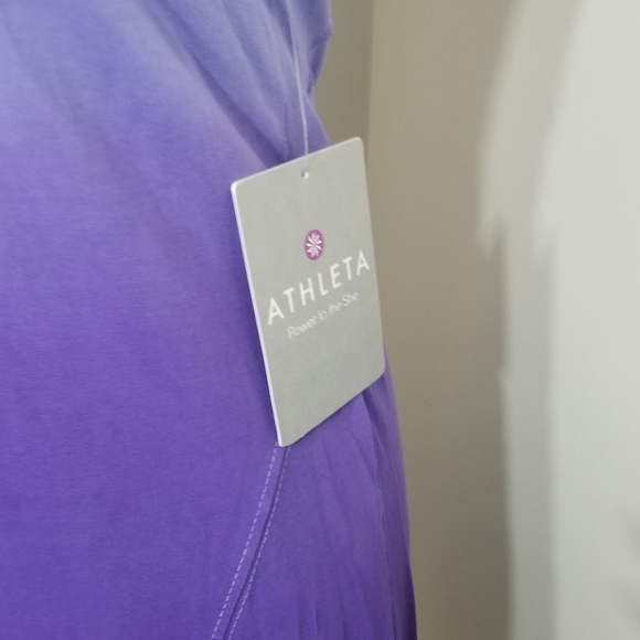 NWT Athleta Pansy Ombre Hali Halter SZ M - Picture 5 of 8